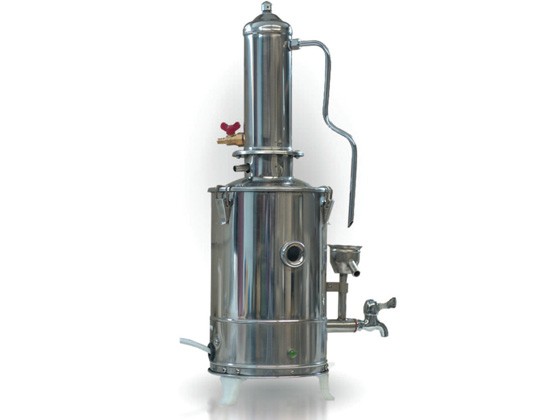 Distillateur d'eau en acier inoxydable ce 5 l/10 l/20 L. - Chine  Distillateur de laboratoire, acier inoxydable